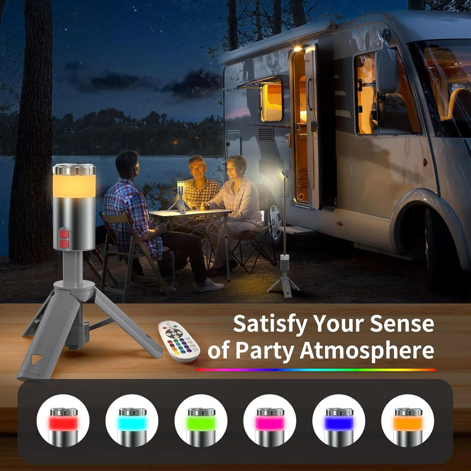 RECON GS2 Optimus Prime Telescopic Light + RGB Color Adventure/camping Lantern - Image 5