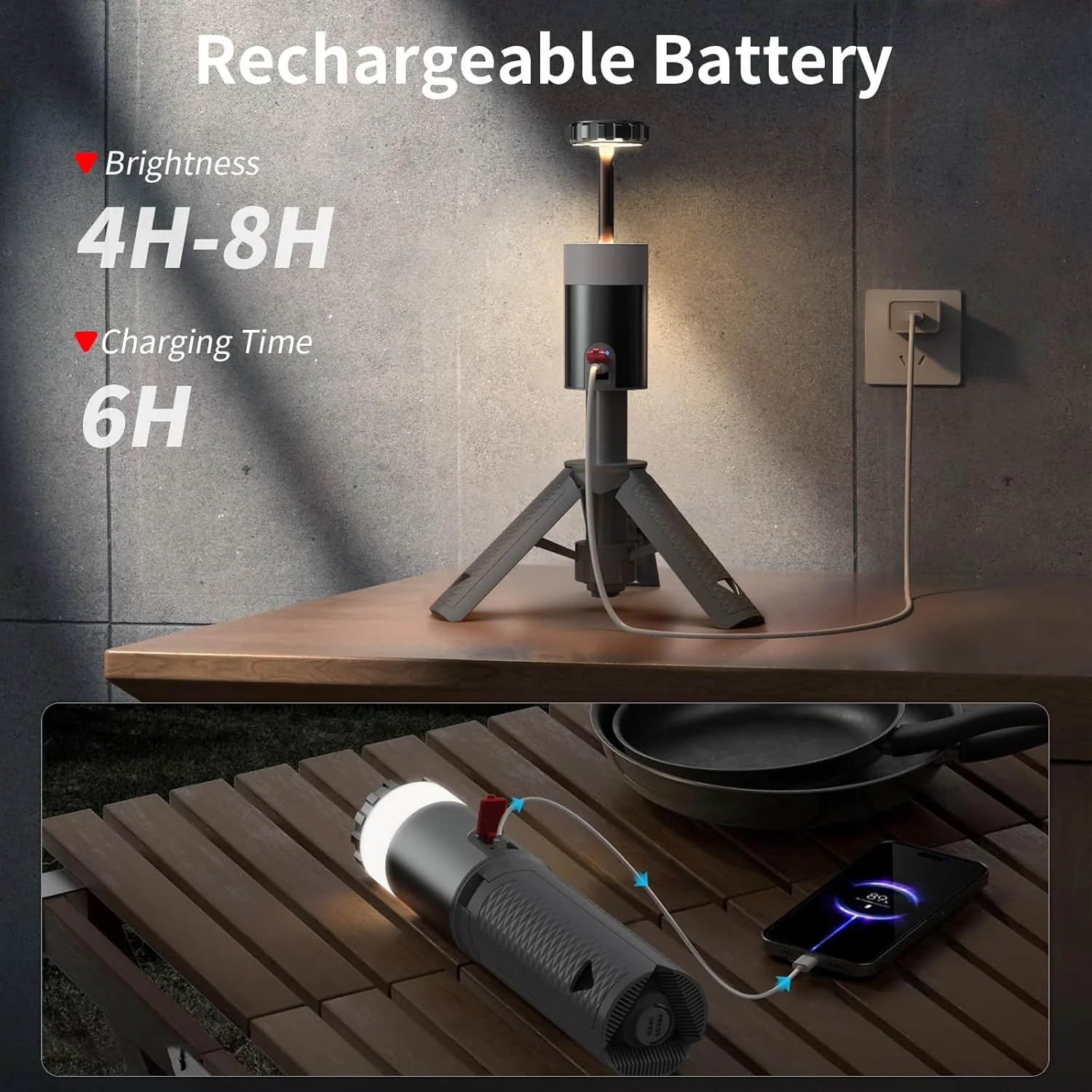 RECON GS2 Optimus Prime Telescopic Light + RGB Color Adventure/camping Lantern - Image 8