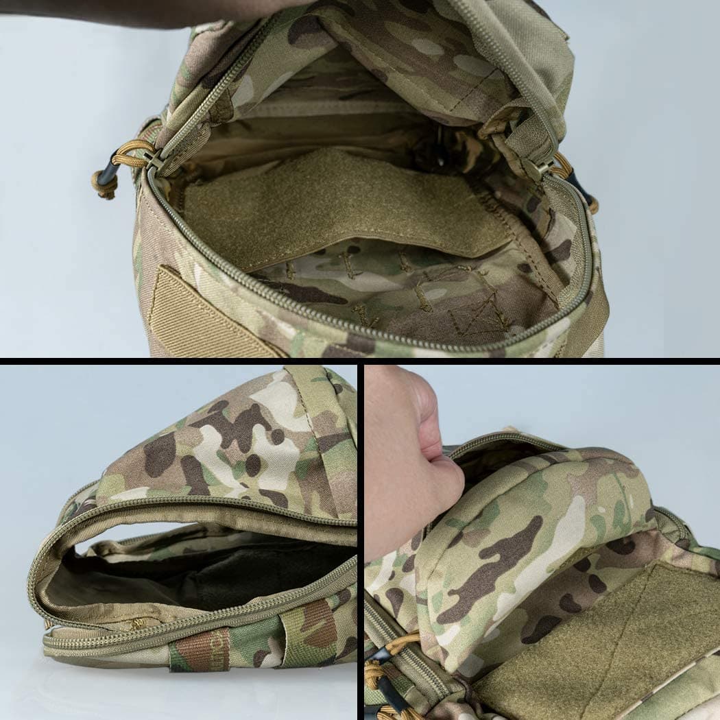 RECON GS2 Plate Carrier & Tactical Vest Mounted Small utility/Hydration Go Pack - Image 4
