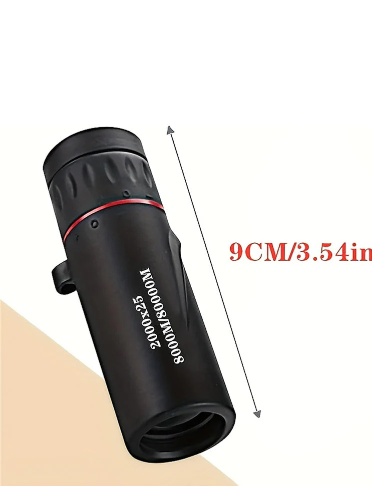 RECON GS2 POKET 2000x25 10X HD Magnification Monocular 3.6 Inch High Power Monocular - Image 3