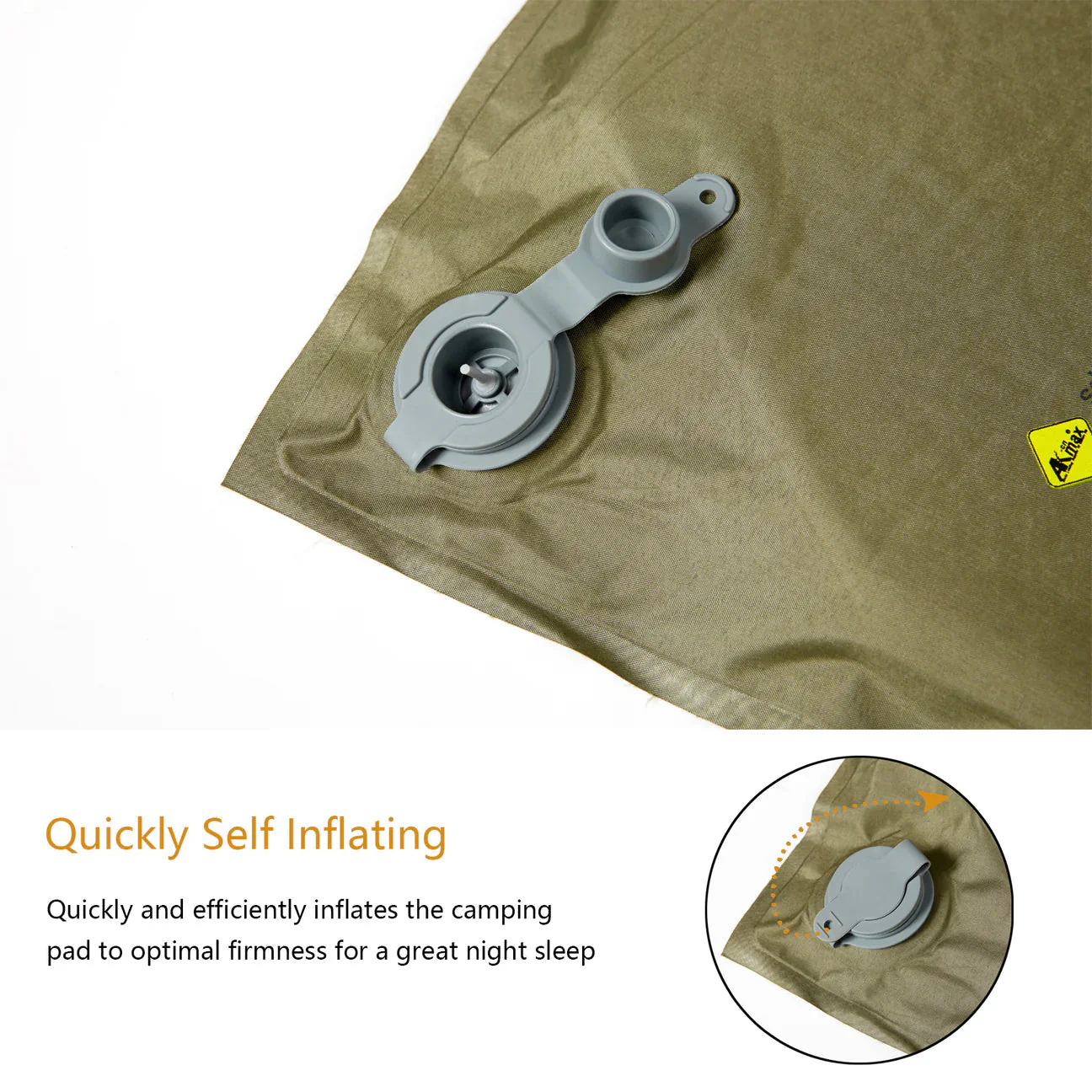 RECON GS2 R6 Tactical Water Proof Premium Self Inflating Sleep Mat - Image 6