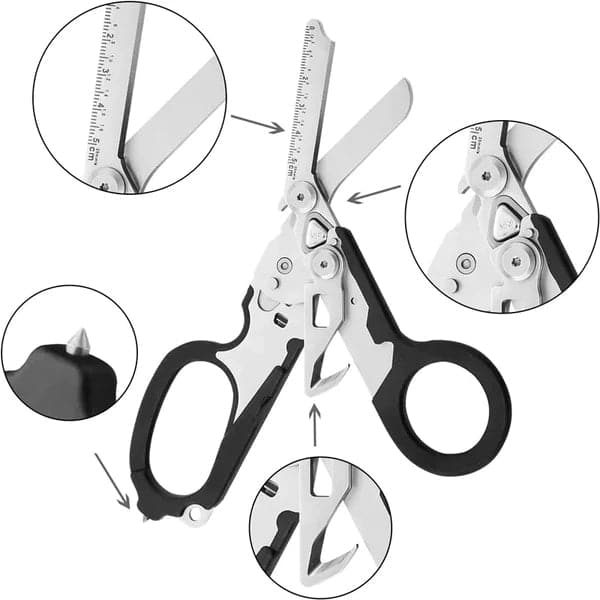 RECON GS2U EMT Shears 6 in 1 Multifunctional with Lock Holster - Image 12