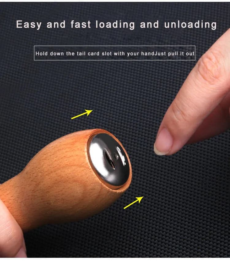 RECON GS2 Sew Awl with Handmade Wooden Handle value set includes 4 Rolls of Waxed Cotton - Image 9