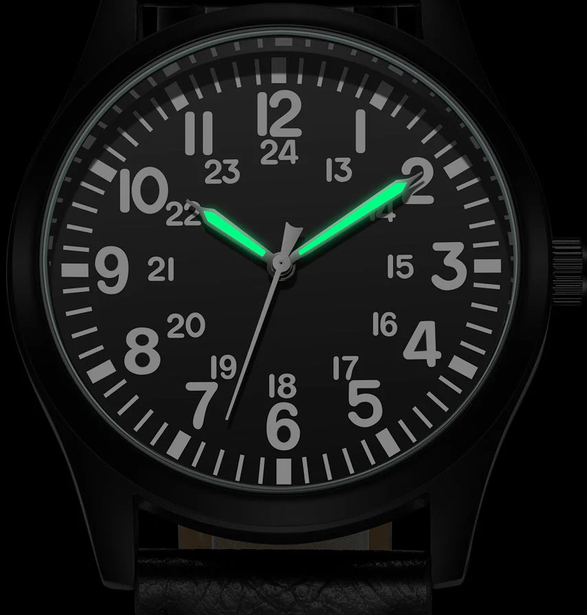 RECON GS2 Slimline Stainless Steel Military Watch with NATO Band - Image 6