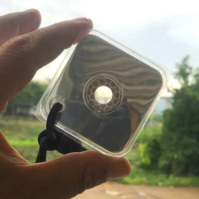 RECON GS2 Professional Survival Hex Retroreflector Signal Mirror - Image 2