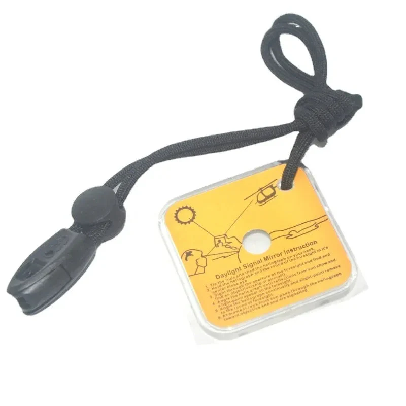 RECON GS2 Professional Survival Hex Retroreflector Signal Mirror - Image 3