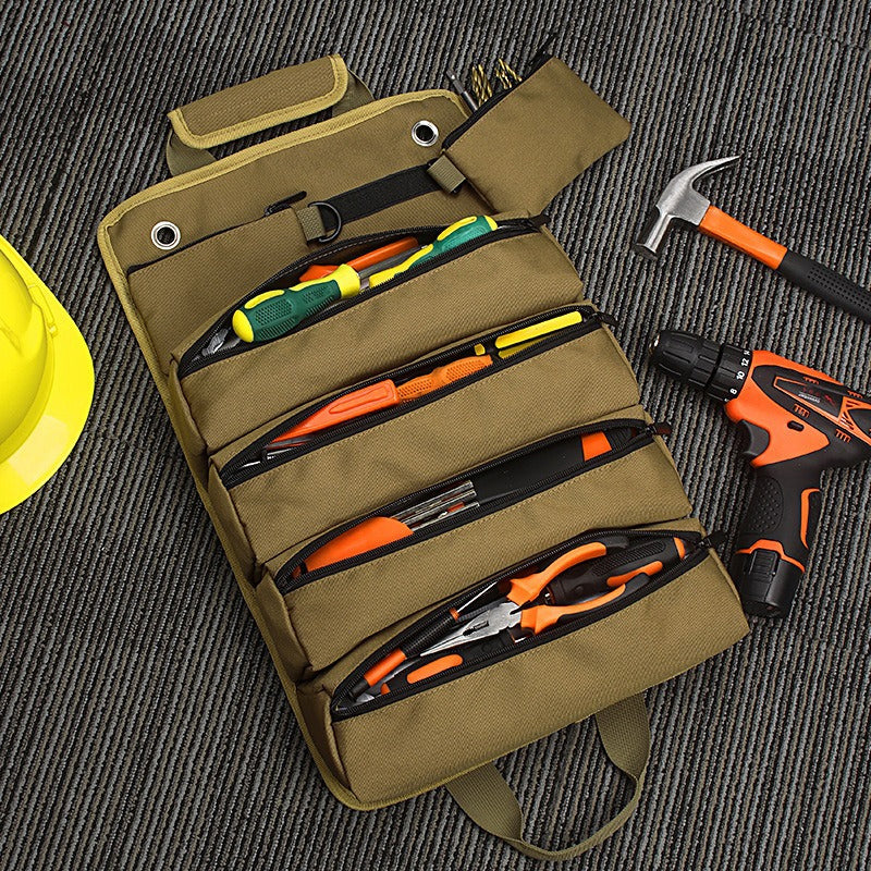 RECON GS2 TacMate Canvas Roll Up Tool Storage Bag with shoulder Strap - Image 5