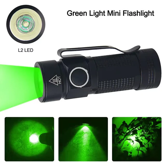 RECON GS2 TacMate compact hand held LED Flashlight 500 Lumens, Multiple color selection