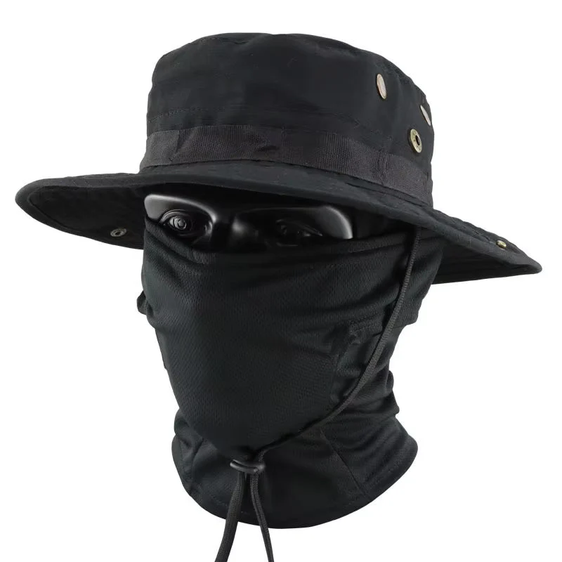 RECON GS2 Tactical Bucket Hat UPF50+  with M - cool  pro Fabric Balaclava - Image 3