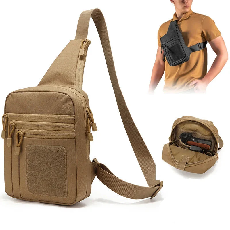 RECON GS2 Tactical Covert Concealed Pistol holder crossbody sling bag - Image 9