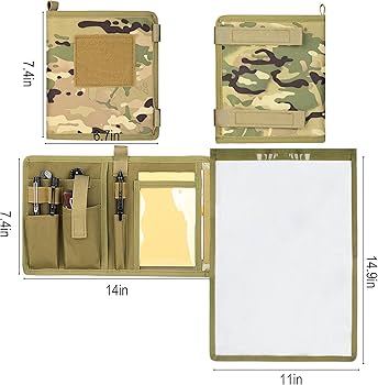 RECON GS2 Tactical map Case, Note Book Holder & Organizer - Image 4