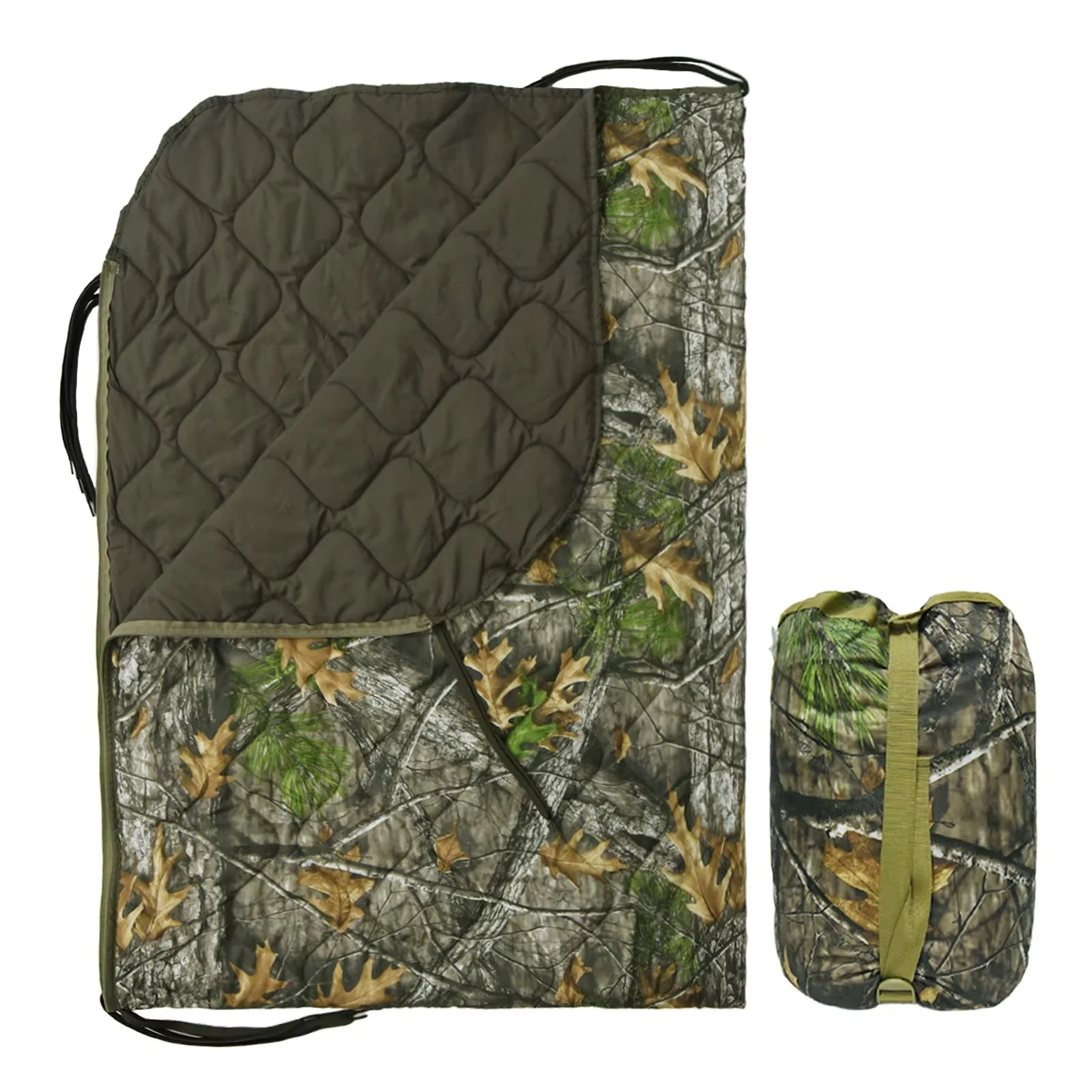 RECON GS2  XL Tactical Outdoor Quilted Blanket /Sleeping bag Zipped - Image 2
