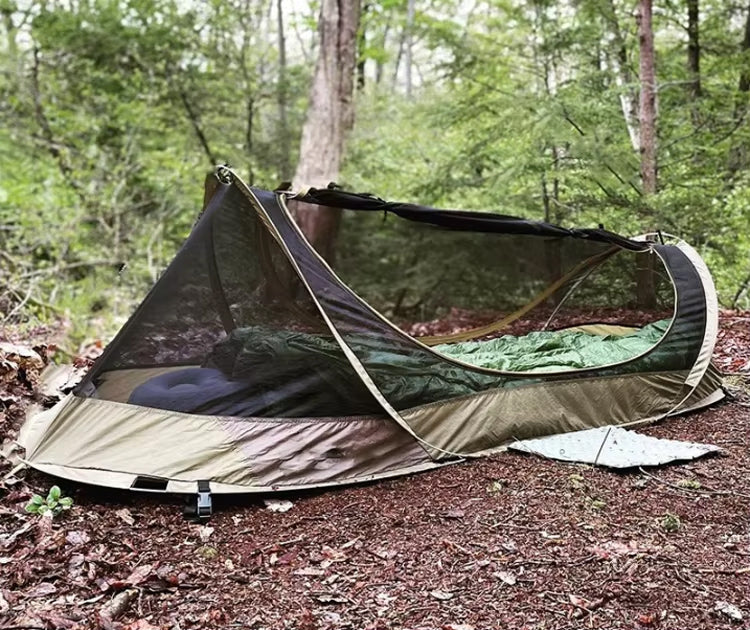 RECON GS2 G3 Tactical One Person Mosquito Net Shelter - Image 2