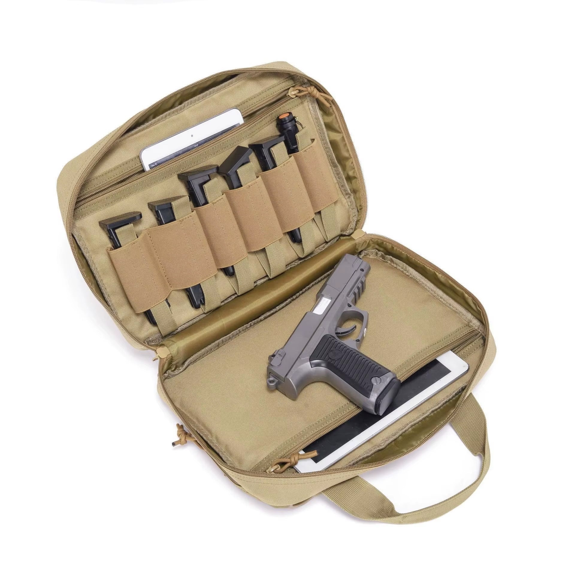 RECON GS2 Tactical molle Soft Padded Range / Concealed Pistol carrying case - Image 2