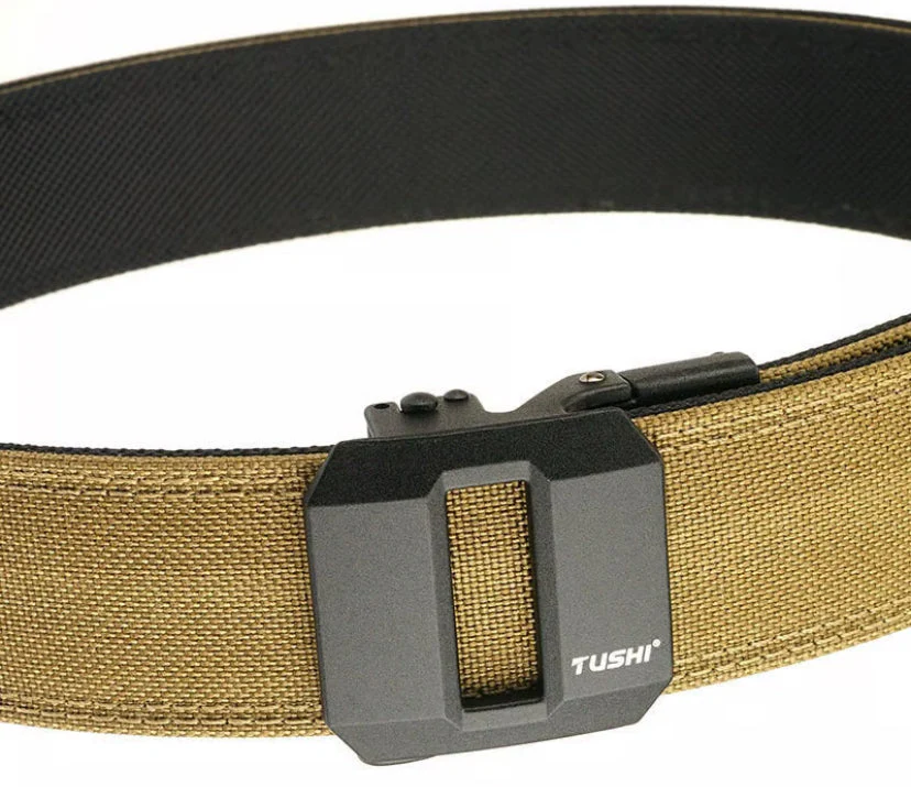 RECON GS2 RECON GS2 Tactical Stiff Toughened Automatic Silent Buckle Belt - Image 5