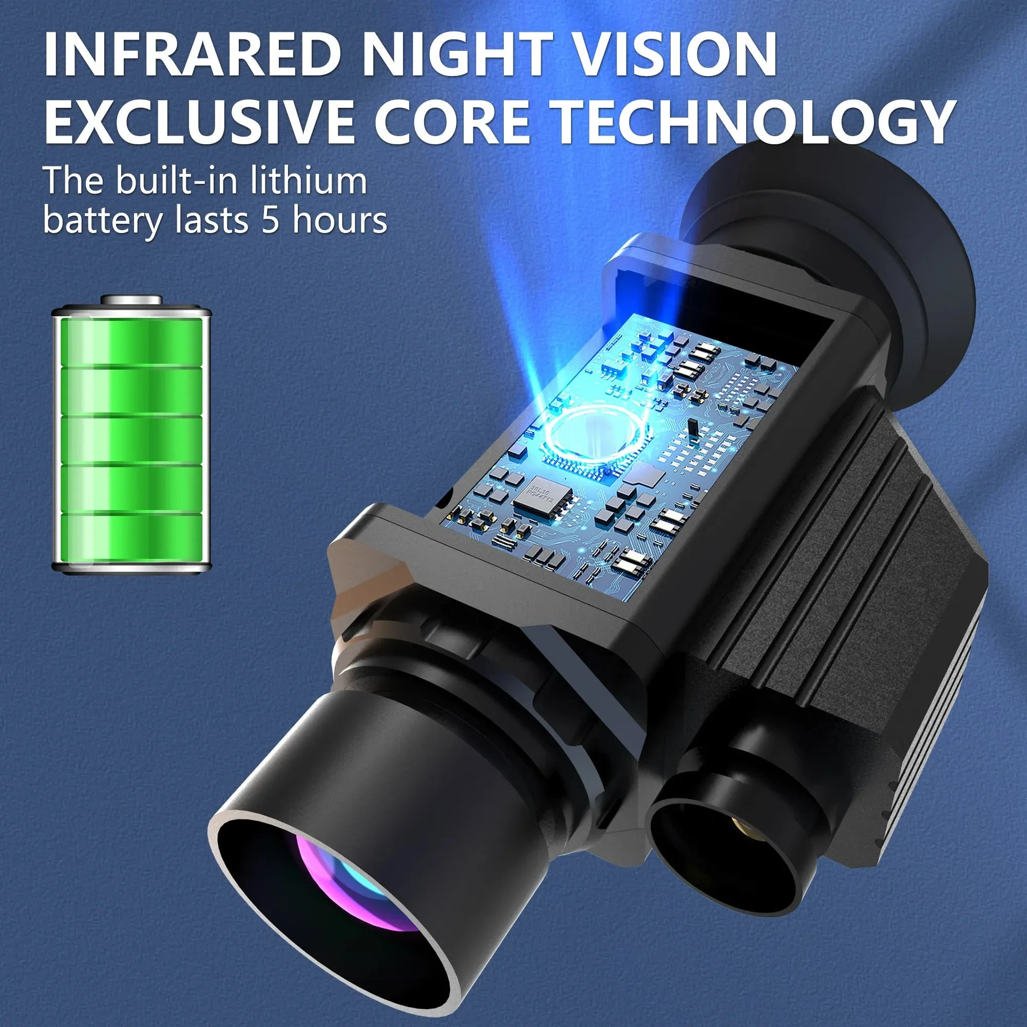 RECON GS2 Thermal Infrared Night Vision Monocular 4k 256x192 (60 Hz 2.0) - Image 4