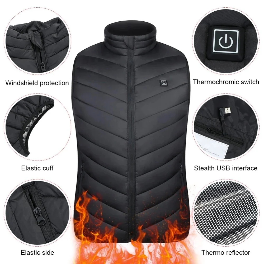 RECON GS2 TravelMate Unisex USB Heated Vest - Image 5