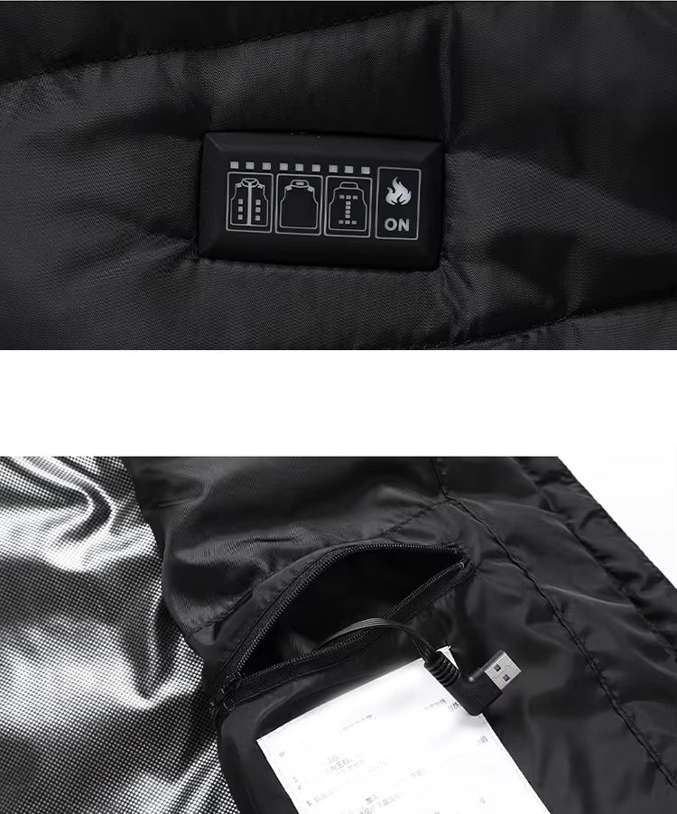 RECON GS2 TravelMate Unisex USB Heated Vest - Image 7