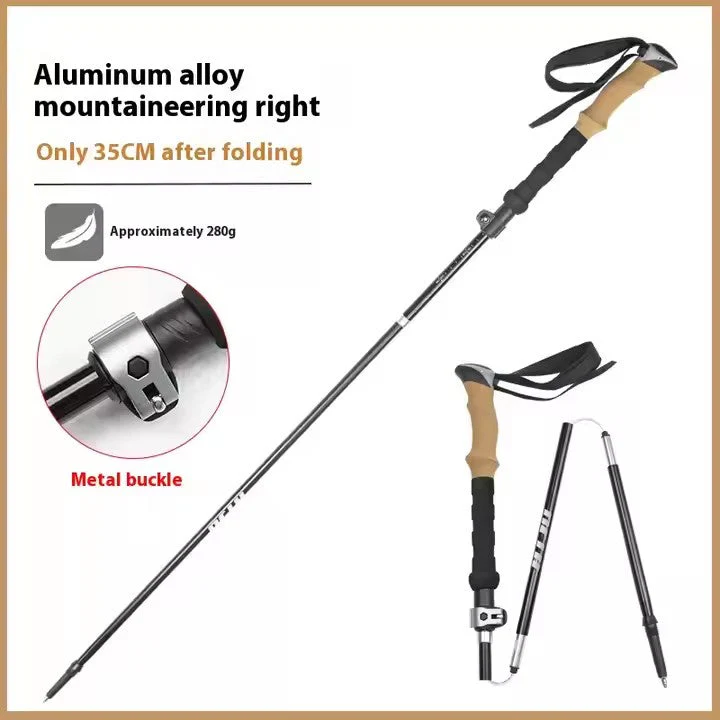 RECON GS2 Ultra Light  Compact Telescopic Cross Country Trekking/Walking Poles - Image 10