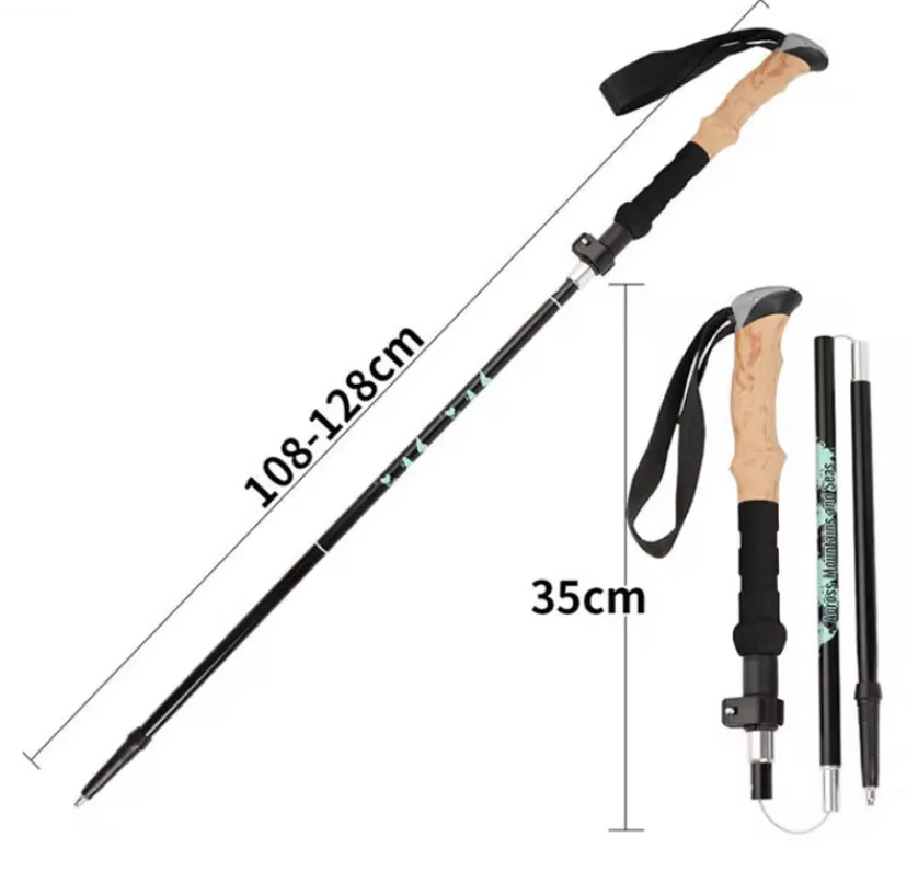RECON GS2 Ultra Light  Compact Telescopic Cross Country Trekking/Walking Poles - Image 13