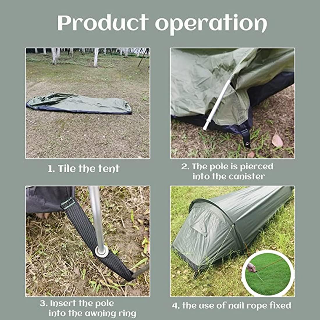 RECON GS2 Ultralight waterproof One Person Shelter - Image 6