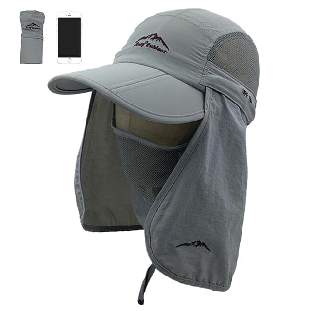 RECON GS2 unisex UPF 50+ Breathable Quick Dry Hat with Neck Flap - Image 6