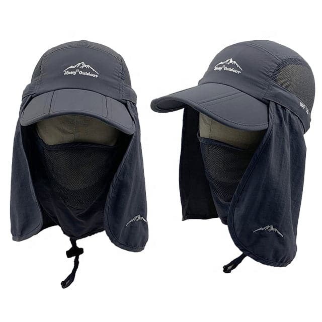 RECON GS2 unisex UPF 50+ Breathable Quick Dry Hat with Neck Flap - Image 7