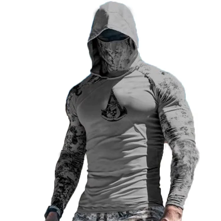 RECON GS2 UPF50+ Full protection Camo Hoodie/Rashie - Image 11