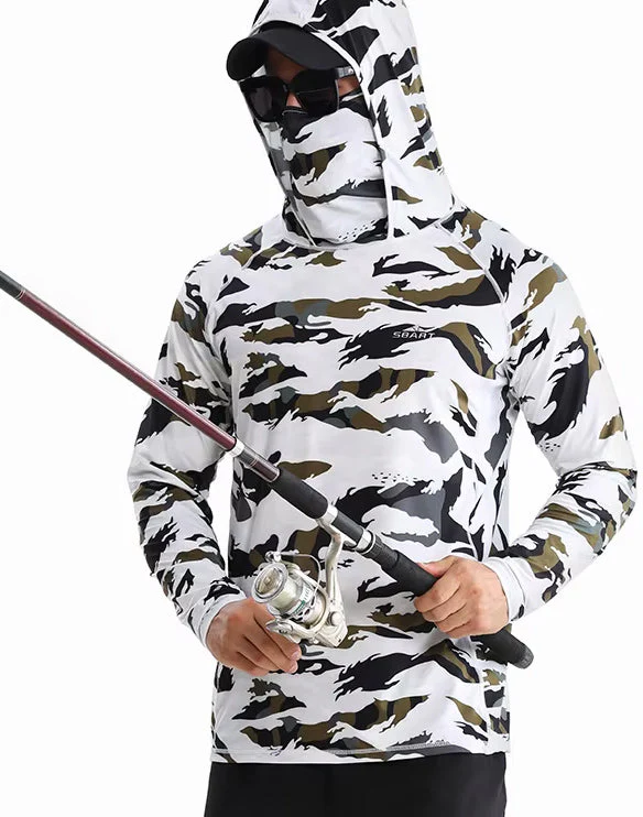 RECON GS2 UPF50+ Full protection Camo Hoodie/Rashie - Image 6