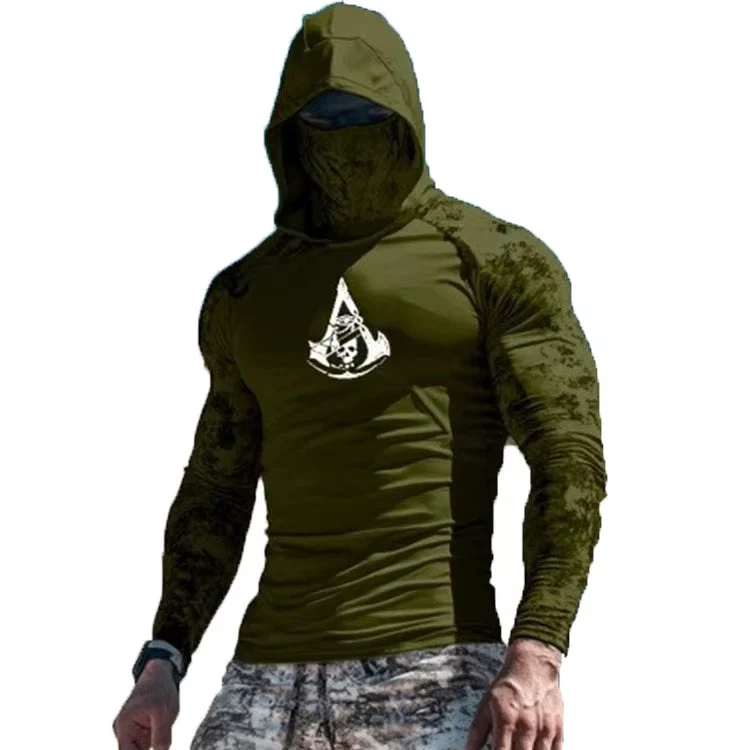 RECON GS2 UPF50+ Full protection Camo Hoodie/Rashie - Image 7