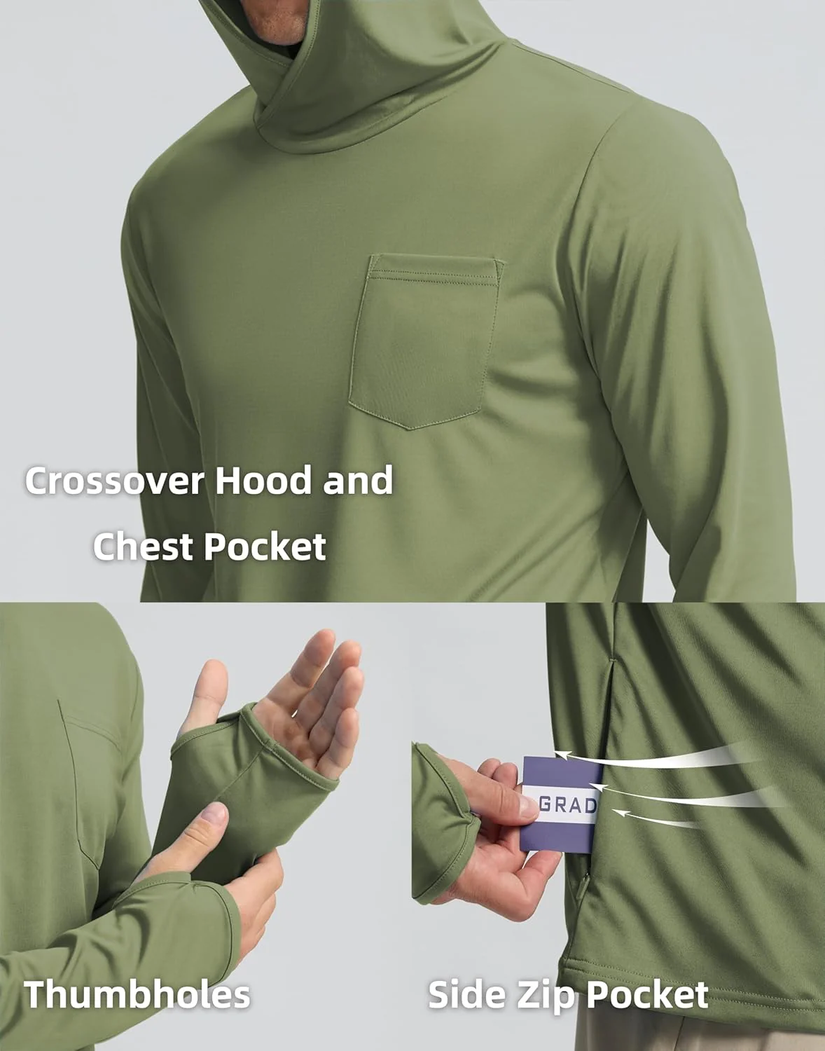 RECON GS2 UPF50+ Full protection Hoodie/Rashie