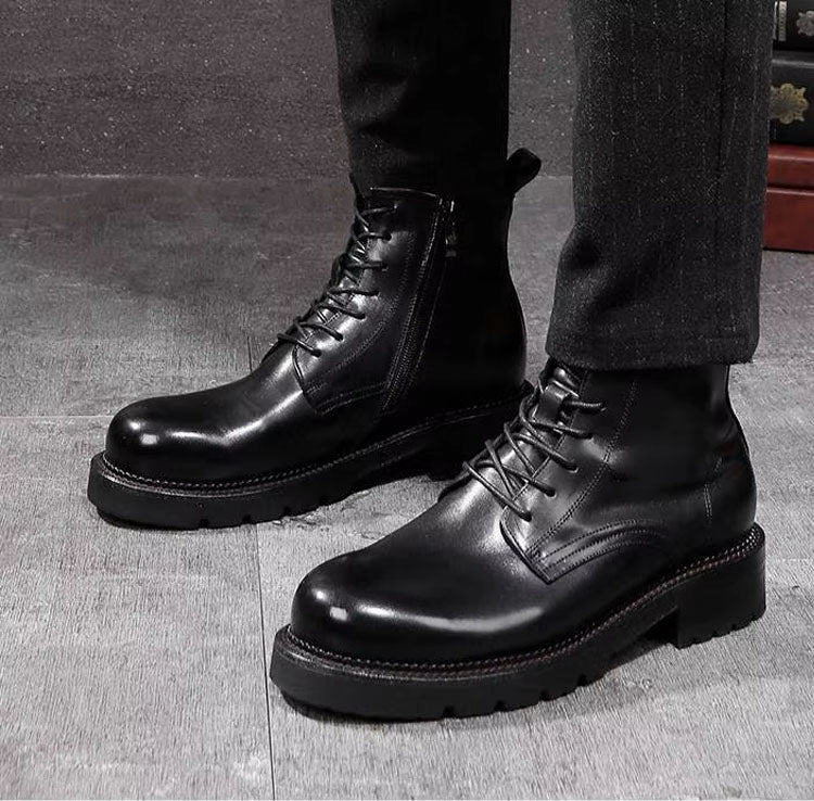 RECON GS2 Vintage style chukka Boots with side zip - Image 3