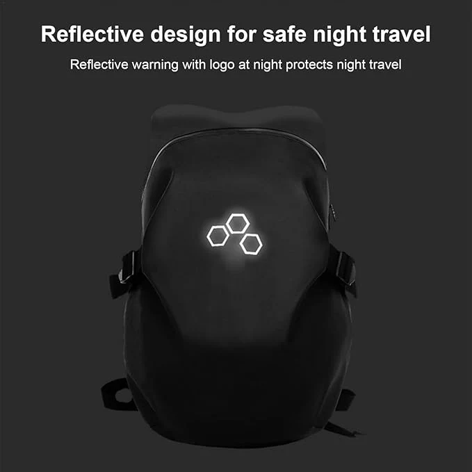 RECON GS2 Waterproof Helmet Backpack, Versatile Motorcycle Bag, 900D material - Image 3