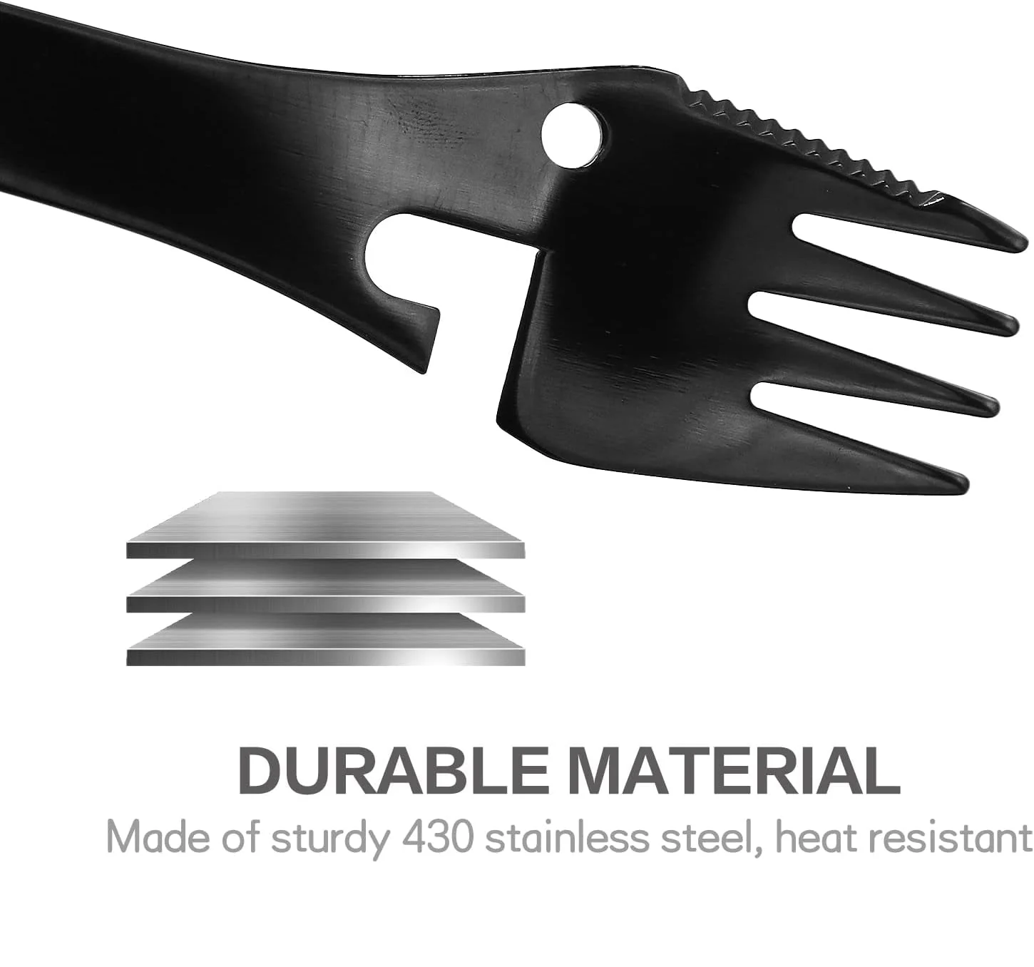 Recon GS2S 2 x Multi-Function Stainless Steel 5 Function Sporks - Image 3
