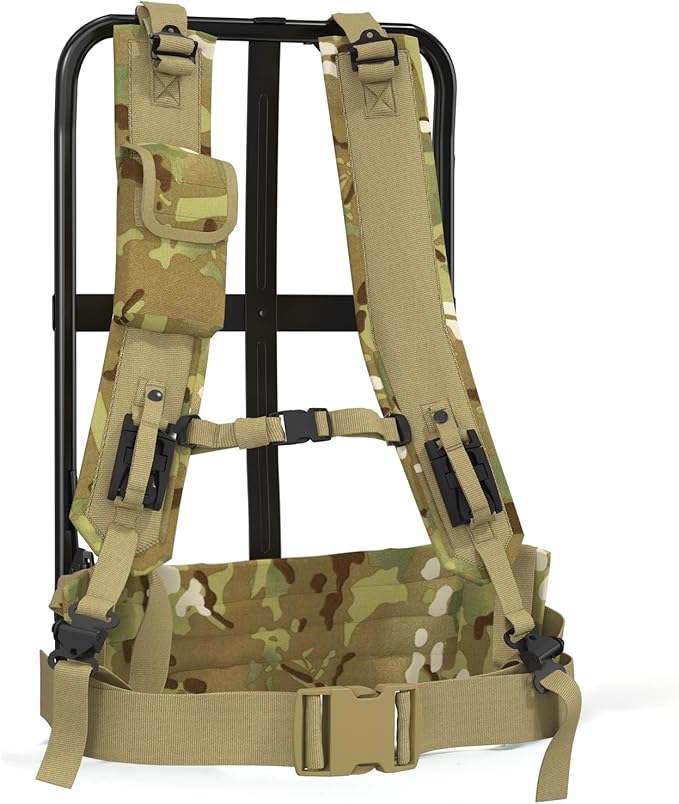 RECON GS2 Alice Pack Frame & Shoulder strap set including Kidney waist pad Multi - Cam - Image 2