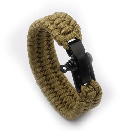 RECON GS2S ParaCord Survival Bracelet with Stainless Steel Adjustable Buckle Feature - Image 4
