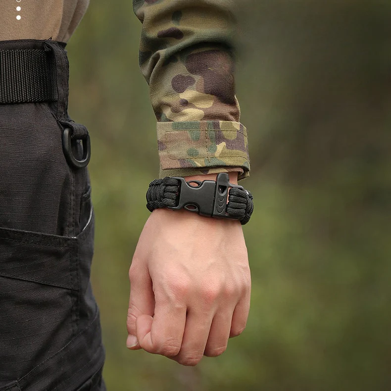 RECON GS2S Para Cord Survival Bracelet with Whistle - Image 7