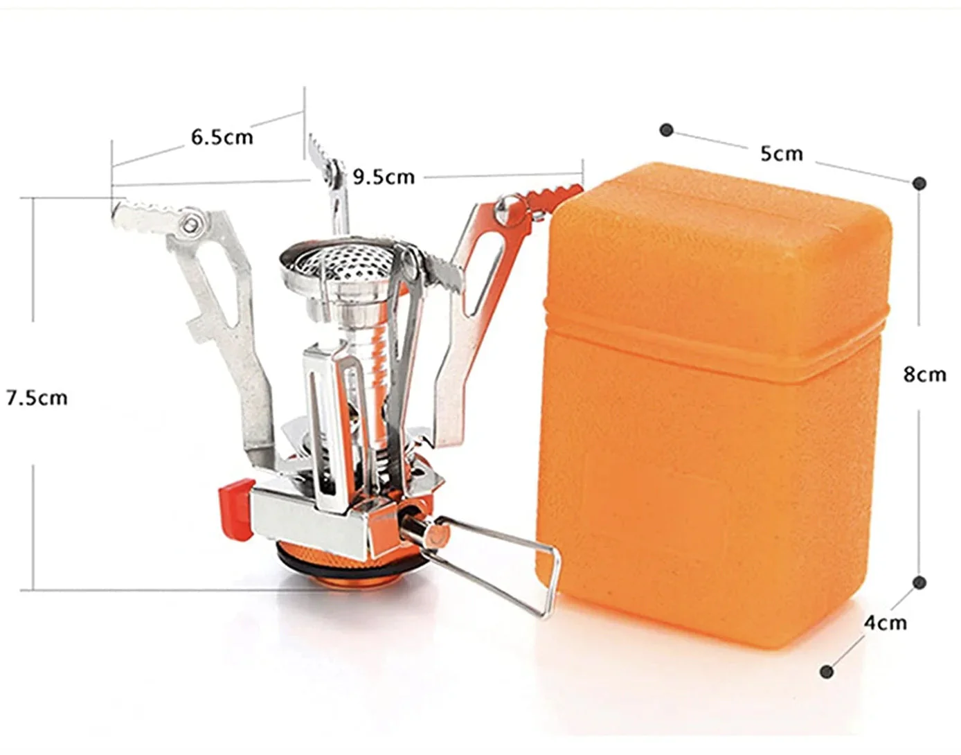 RECON GS2 SOLO Portable Foldable Gas Micro Camp Stove Burner - Image 6