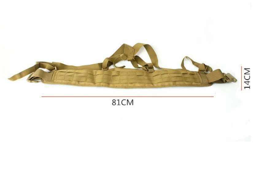 RECON GS2 Warrior Waist Lumbar Belt with Low Profile X harness - Image 5