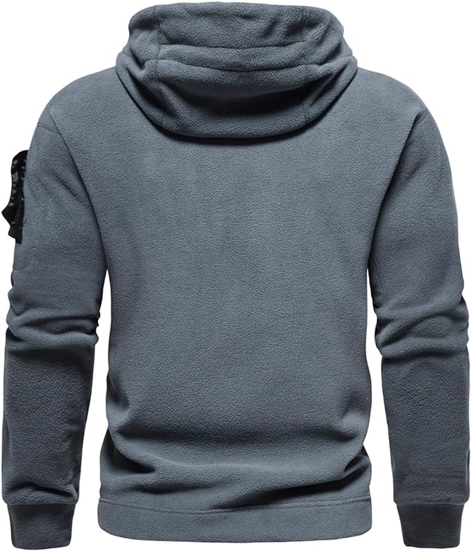 RECON GS2U ECWU Tactical Fleece Hoodie – Military Style Pullover Anorak with Arm Pocket & ID Panels - Image 13