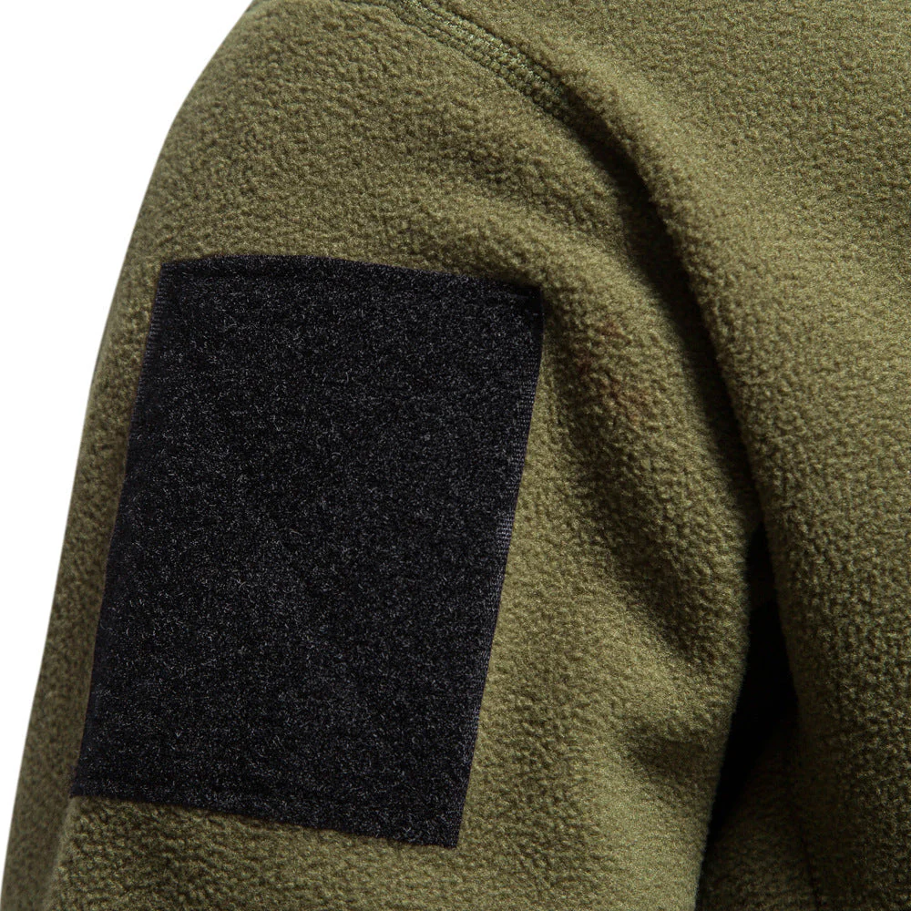 RECON GS2U ECWU Tactical Fleece Hoodie – Military Style Pullover Anorak with Arm Pocket & ID Panels - Image 18