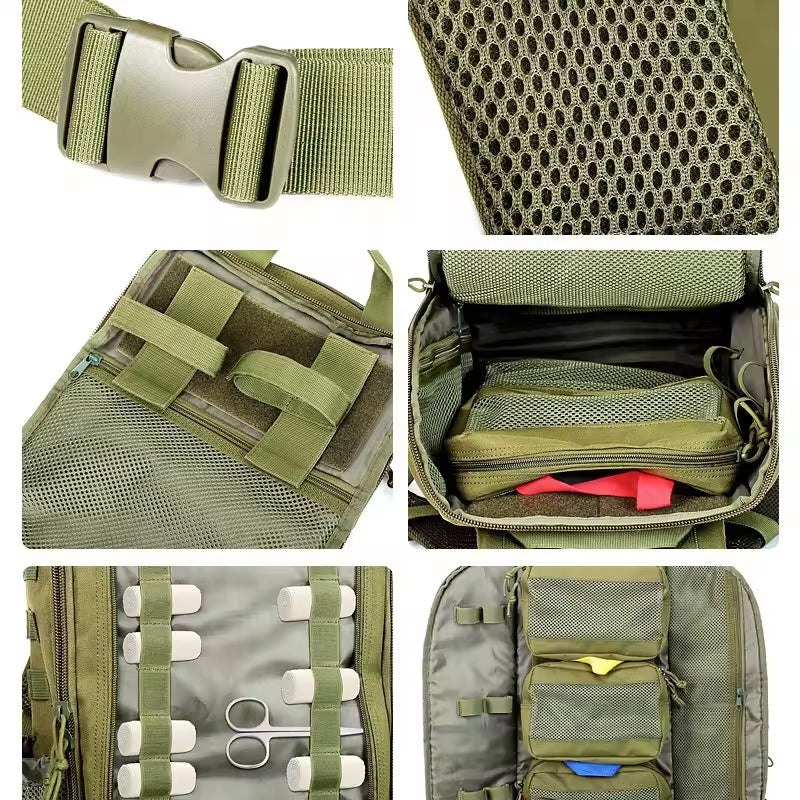 RECON GS2U Elite Tactical Assault First Aid 36-56L Back Pack - Image 11