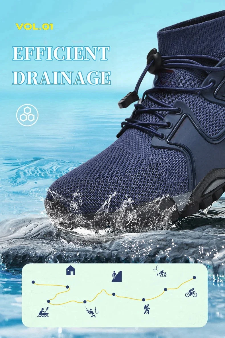 RECON GS2U Outdoor Barefoot Trekking Quick Drying Non Slip Aqua Shoes - Image 19
