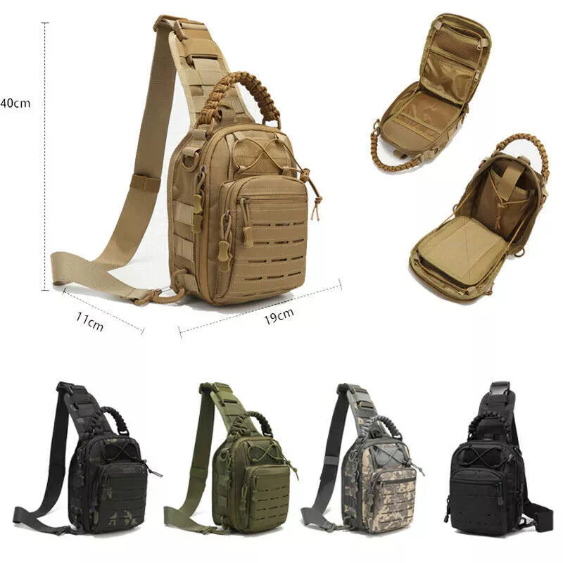 RECON GS2U GS3 Tactical Crossbody Sling Pack - Image 9