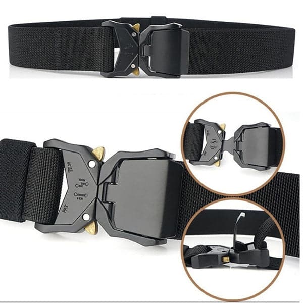 Recon GS2 M21 Tactical Stretch Belt with QR Buckle one size fits all - Image 3