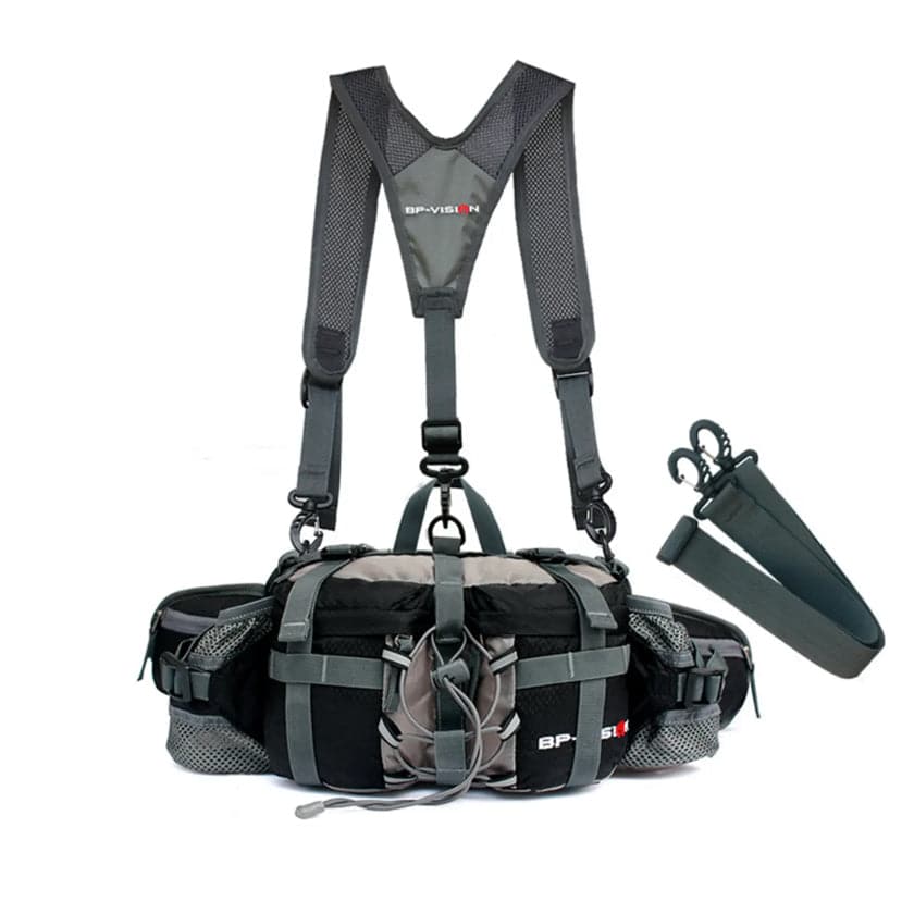Recon  Outdoor Pursuits Military Style Waist Belt Gear Bag with Y Harness - Image 2