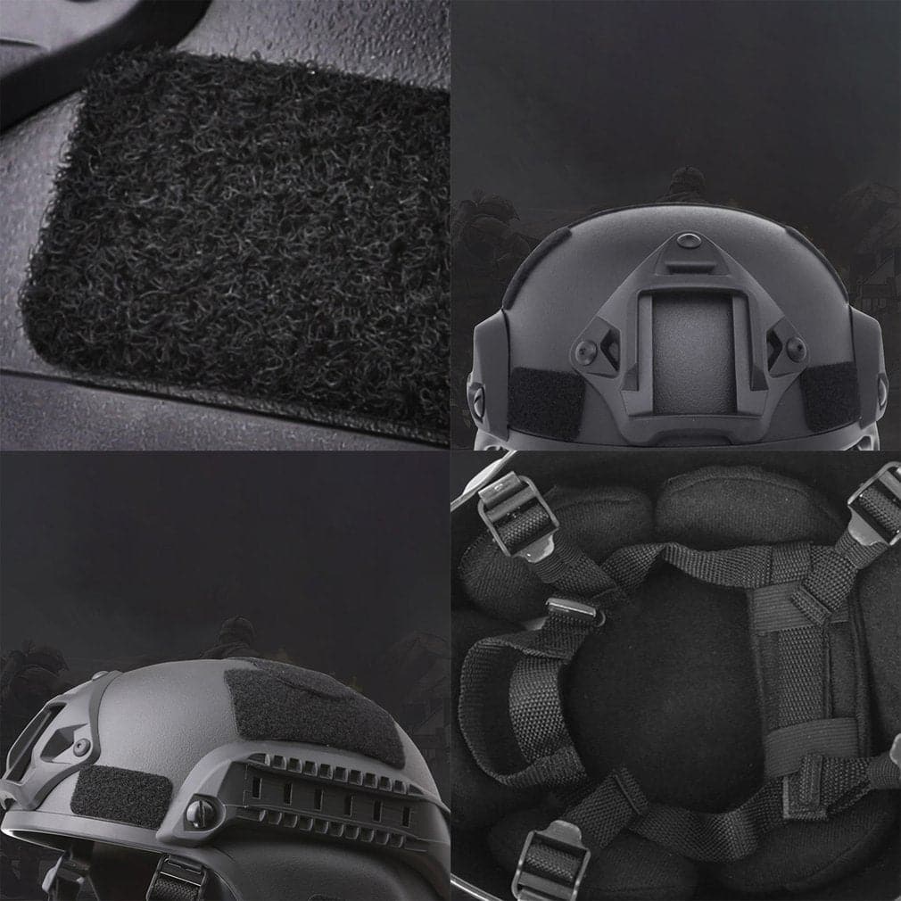 RECON GS2 Lightweight Tactical Helmets with NVG Mount and Side Rail - Image 4
