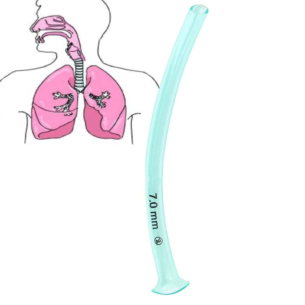 RECON GS2S  Latex Free disposable nasopharyngeal airway with Lubricating Jelly 7.0 mm - Image 2