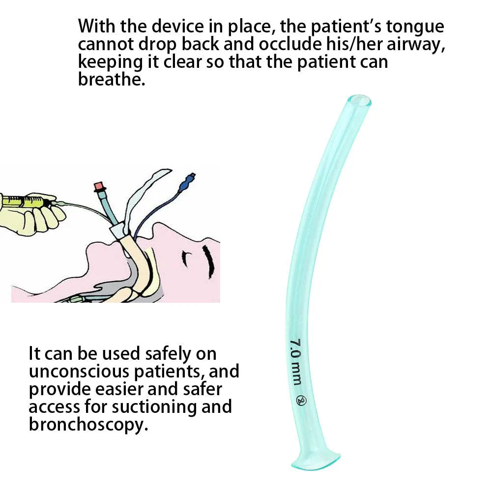 RECON GS2S  Latex Free disposable nasopharyngeal airway with Lubricating Jelly 7.0 mm - Image 3
