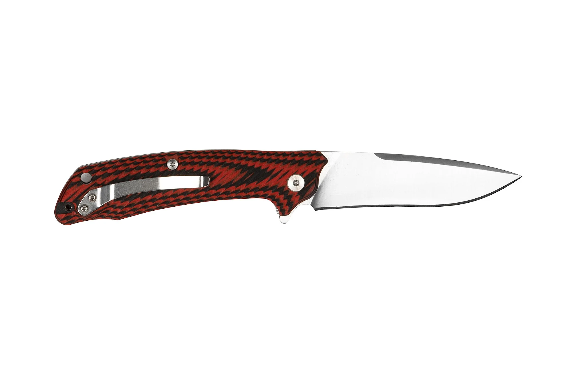 Tassie Tiger Folding Pocket Knife with G10 Handle, 89mm drop point D2 Blade - Image 10